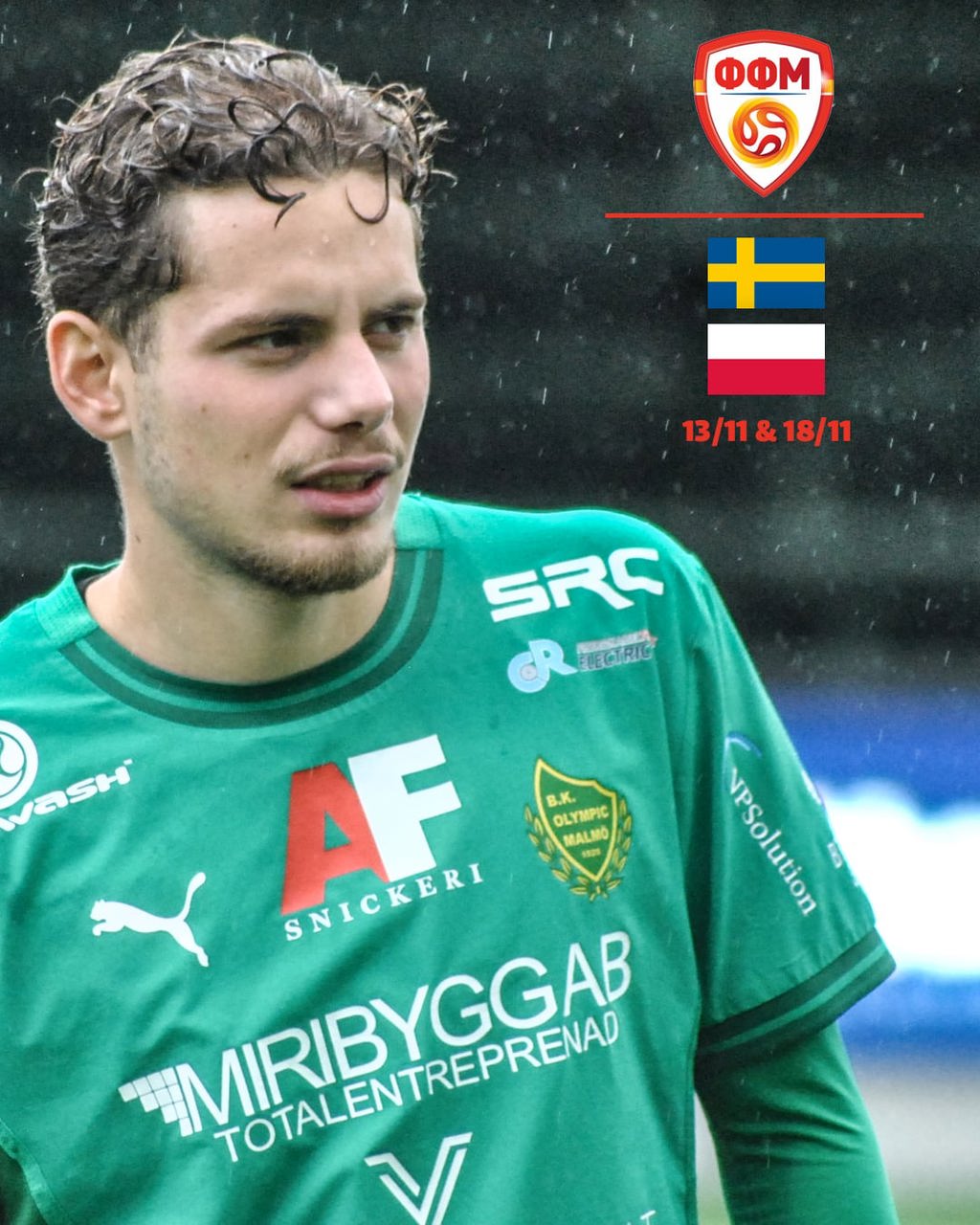 Adrian Zendelovski uttagen till EM-kval